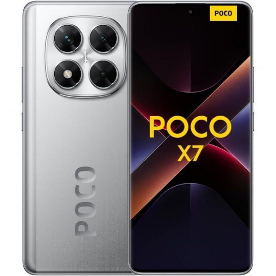 Smartphone XIAOMI Poco X7 6.67" 12GB 512GB 5G Plata