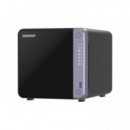 Caja Nas QNAP AL524 4C 4GB 4 Bahias Negra (TS-432X-4G)