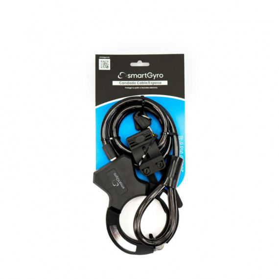 Candado SMARTGYRO Cable/esposa con 2 Llaves (SG27-531)