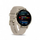 Smartwatch GARMIN Venu 3S 41MM Oro/gris (010-02785-02)