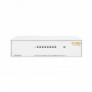 Switch Hp ARUBA 1430 8XRJ45 Gbe Blanco (R8R45A)