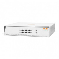 Switch Hp ARUBA 1430 8XRJ45 Gbe Poe 64W Blanco (R8R46A)