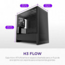 Caja NZXT H3 Flow Matx Mini-itx Negra (CC-H31FB-01)