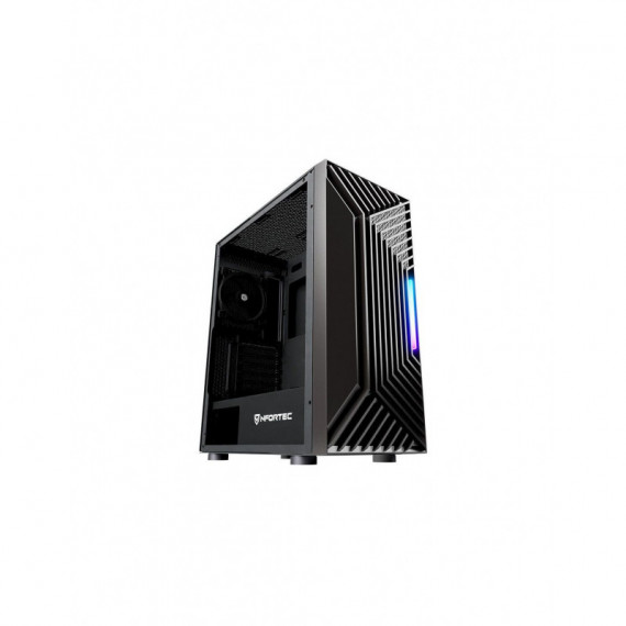 Caja NFORTEC Nervia Rgb ATX Matx Itx Negra (nf-cs-nervia-b)