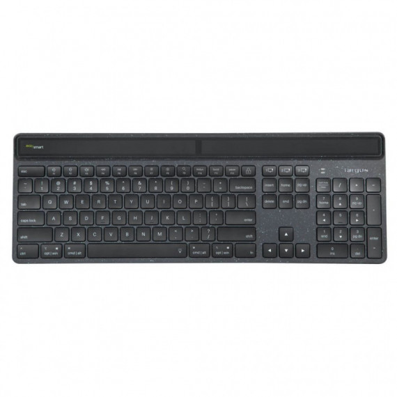 Teclado TARGUS Ecosmart Ergonómico Multimedia Multidispositivo Led Qwerty BLUETOOTH Negro (AKB868ES)