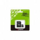 KINGSTON Micro Sdxc 256GB + Adaptador Sd (SDCS3/256GB)