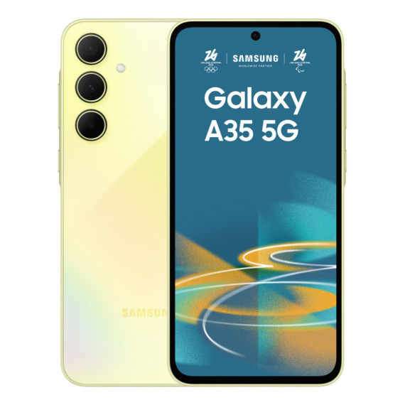 Smartphone SAMSUNG Galaxy A35 6.6" 6GB 128GB 5G Amarillo (SM-A356)
