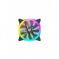 Ventilador NFORTEC Draco X 140MM Argb Negro (NF-SFAN-DRACO14B-ARGB)