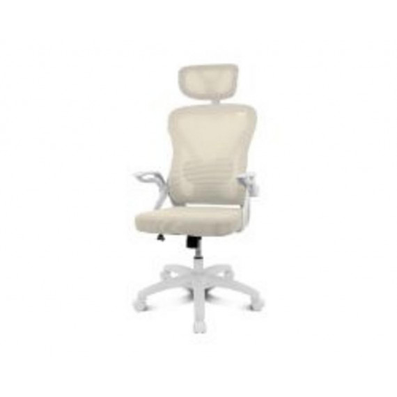 Silla DRIFT Ergonómica Blanco/beige (DRAIR35WB)