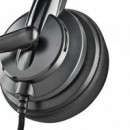 Auriculares con Micrófono NGS Circumaurales Usb-c Negros (VOX605USBC)