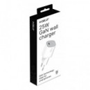 Cargador de Pared CELLY 25W 1XUSB-C Blanco (UPTC1USBC25WWH)