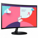 Monitor SAMSUNG 24" Fhd Curvo Negro (LS24C360EAUXEN)