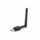 Adaptador LEVELONE USB Wifi 2.4GHZ Negro (WUA-0617)
