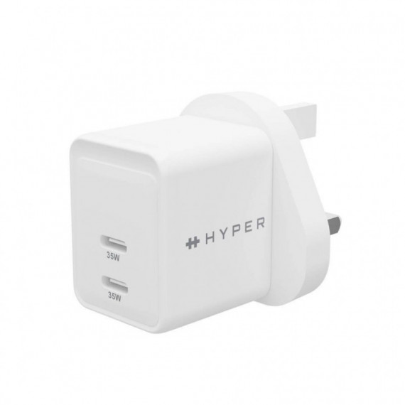 Cargador TARGUS Hyperjuice 2XUSB-C 35W Blanco (HJG35UK)