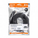 Cable ENGEL Axil Hdmi-a M/m Plano Acodado 3M Negro (AV0743C)