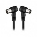 Cable ENGEL Axil Antena Acodado M/h 2.5M Negro MP0704C
