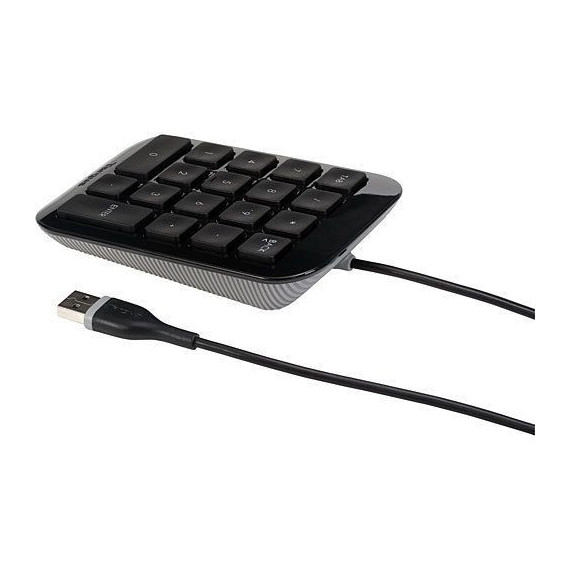 Teclado Numérico TARGUS USB Ergonómico Negro (AKP10EU)