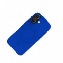 Funda CELLY Cromomag Iphone 16 Azul (CROMOMAG1112BL)