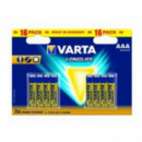 Pilas VARTA Longlife Aaa Blister 16 (4103214416)