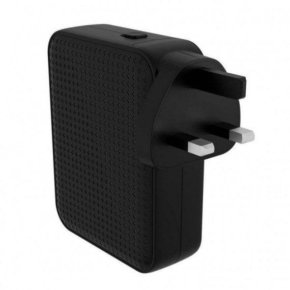 Cargador TARGUS 145W 1USB-A 3USB-C Negro (HJ1001BKWWGL)
