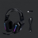 Auriculares con Micrófono Gaming LOGITECH G733 Rgb Negro (981-000864)