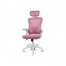 Silla DRIFT Ergonómica Blanco/rosa (DRAIR35WP)