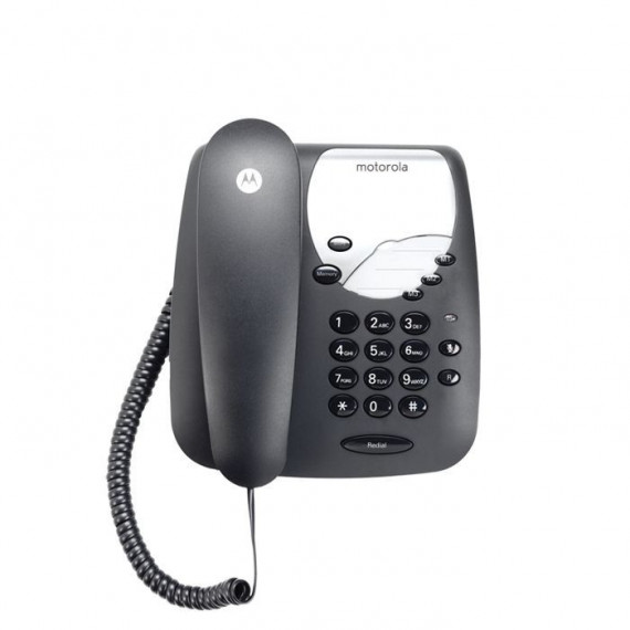 Teléfono Fijo MOTOROLA CT1 Negro (107CT1BLACK)