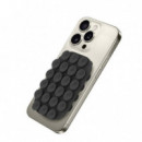 Ventosa CELLY para Smartphone Negro (fixsquarebk)
