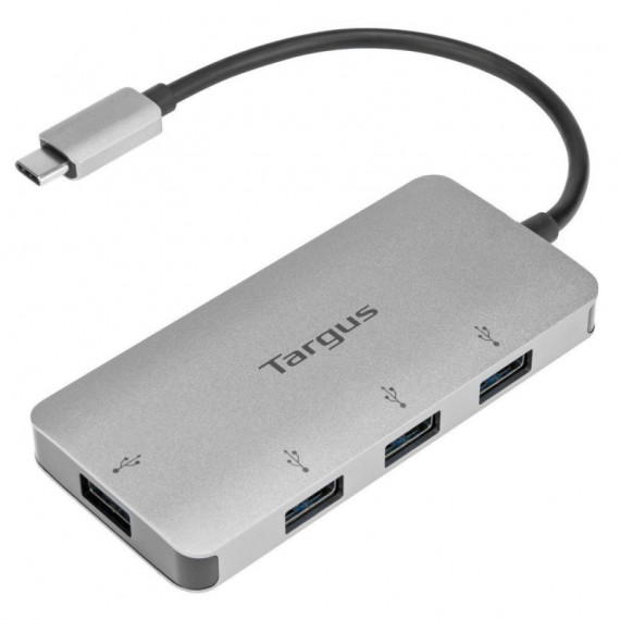 Hub TARGUS Usb-c a 4X Usb-a Plata (ACH226EU)