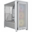 Caja CORSAIR 4000D Airflow Rs Argb Blanca (CC-9011297WW)