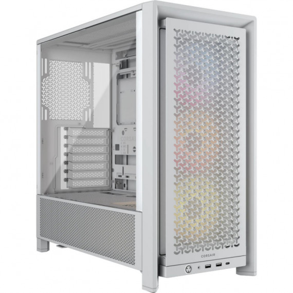 Caja CORSAIR 4000D Airflow Rs Argb Blanca (CC-9011297WW)