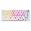Teclado NEWSKILL Pyros Pro Rgb Blanco (ns-kb-pyrospro-iv)