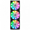 Ventilador NOX Argb 3X120MM Negro (nxhummereasylinkbk)