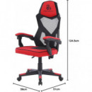 Silla Gaming NEWSKILL Eros Roja (ns-eros-redbl)