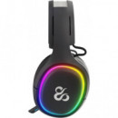 Auriculares con Micrófono NEWSKILL Aton V2 Rgb Bt 5.0 Negros (NS-HS-ATONV2)