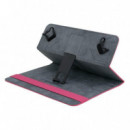 Funda E-VITTA Universal 7" Folio Stand 2P Rosa (EVUN000282)