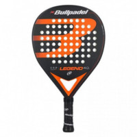Pala de Pádel BULLPADEL Legend 4.0 2022 Naranja/negra