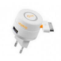 Cargador WOXTER de Viaje Retráctil 1A (tcu 1000 Min)