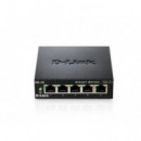 Switch D-LINK 5P 10/100/1000 L2 Metal Negro (DGS-105)