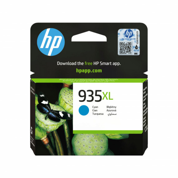 Tinta Hp 935XL Cian 9.5ML 825 Páginas (C2P24AE)  HEWLETT PACKARD