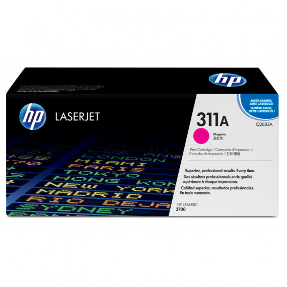 Toner Hp Laserjet 311A Magenta 6000 Páginas (Q2683A)  HEWLETT PACKARD