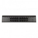 Switch D-LINK 24XRJ45 Ethernet Gbe Rack 1U Negro (GO-SW-24G)