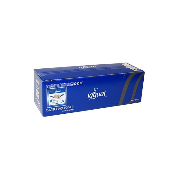 Toner Qi IGGUAL Cian para Hp 2900 Páginas (PSICC531A)