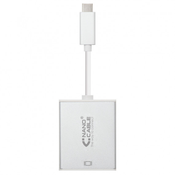 Nanocable Usb-c 3.0/M a Dp/h 15CM Blanco  NANO