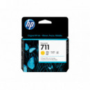 Tinta Hp Designjet 711 Amarillo 29ML (CZ132A)  HEWLETT PACKARD