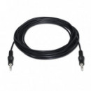 Nanocable Audio 3.5MM/M a 3.5MM/M 5M Negro  NANO