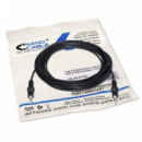 Nanocable Audio 3.5MM/M a 3.5MM/M 5M Negro  NANO