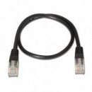 Nanocable RJ45 CAT.5E Utp AWG24 1M Negro (10.20.0101-BK)  NANO
