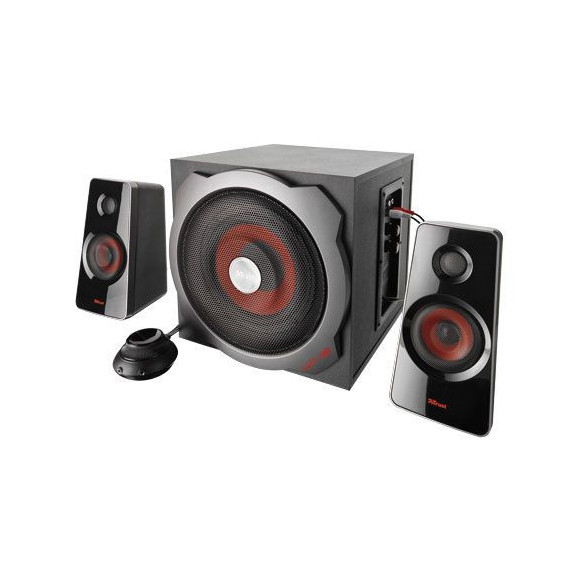 Altavoces TRUST Gxt 38 Tytan 2.1 60W 3.5MM Negros (19023)