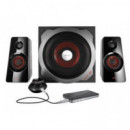 Altavoces TRUST Gxt 38 Tytan 2.1 60W 3.5MM Negros (19023)